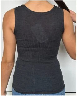 Débardeur Laine Et Soie Oscalito 3442R (Ardoise) -Sloggi Soldes Boutique debardeur laine et soie oscalito 3442r ardoise 2