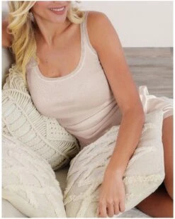 Débardeur Moretta Laine Et Soie (Peau)