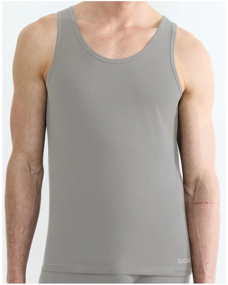 Débardeur Sloggi For Men Ever Ease (Dark Grey Melange) 1 Débardeur Sloggi For Men Ever Ease (Dark Grey Melange)