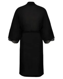 Déshabillé Transparent Lise Charmel Splendeur Soie (Noir) -Sloggi Soldes Boutique deshabille transparent lise charmel splendeur soie noir 4