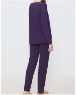 Ensemble De Pyjama Nuit Triumph (Royal Purple) -Sloggi Soldes Boutique ensemble de pyjama nuit triumph royal purple 2