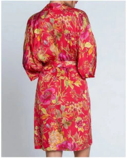 Kimono Lise Charmel Forêt Rubis (Santal Rouge) -Sloggi Soldes Boutique kimono lise charmel foret rubis santal rouge 3