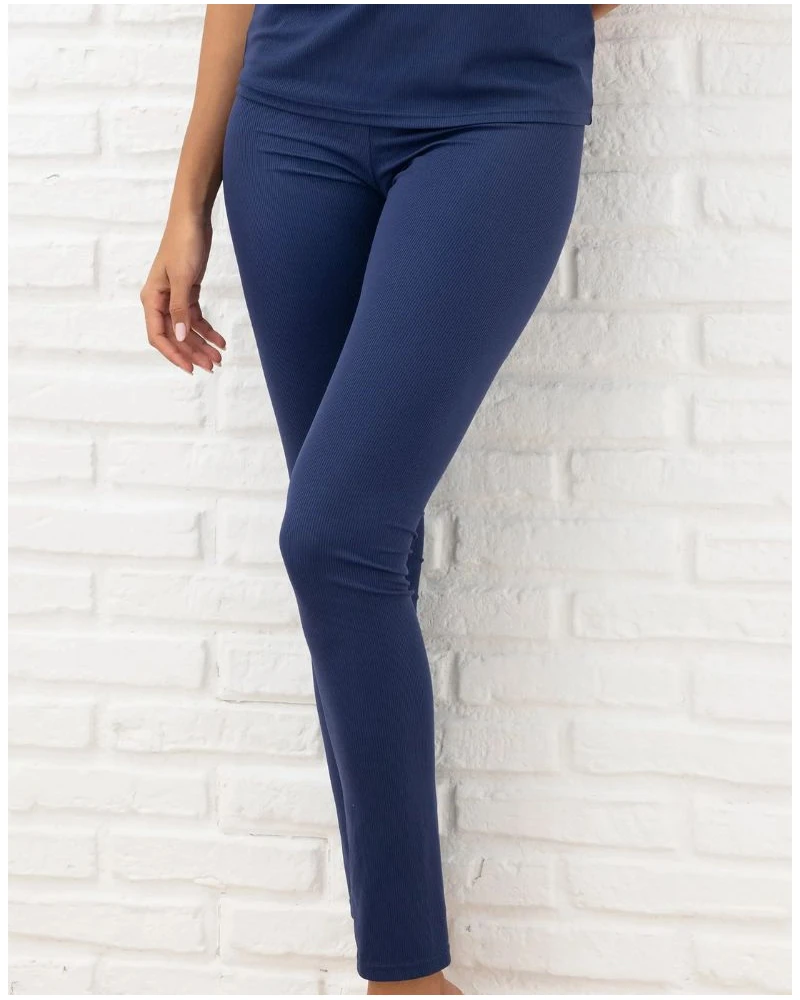 Legging Antigel En Mode Yoga (Bleu Yoga) 4 Legging Antigel En Mode Yoga (Bleu Yoga) – Image 4
