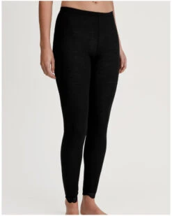 Legging Calida Richesse Lace Laine & Soie (Noir)