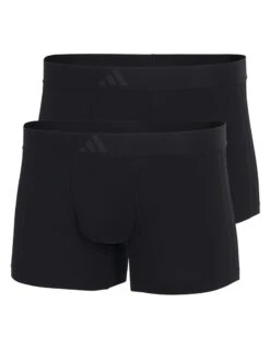 Lot De 2 Boxers Adidas Active Flex Coton (Noir)