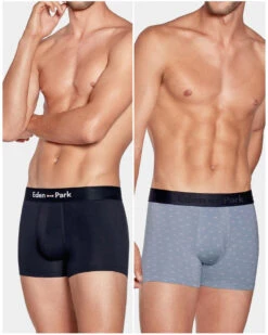 Lot De 2 Boxers Eden Park E49 (BL058)