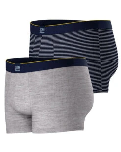 Lot De 2 Boxers En Coton Eminence X TBS Sailor (Gris Chiné/Marinière) 12 Lot De 2 Boxers En Coton Eminence X TBS Sailor (Gris Chiné/Marinière) -Sloggi Soldes Boutique lot de 2 boxers en coton eminence x tbs sailor gris chinemariniere 5