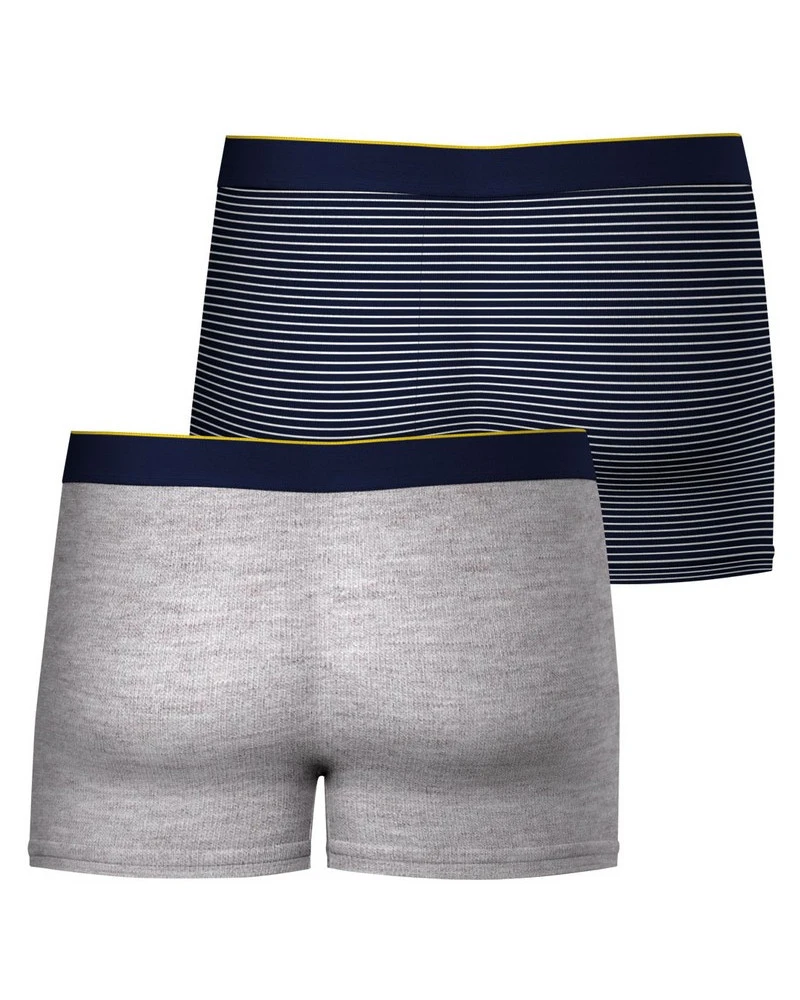 Lot De 2 Boxers En Coton Eminence X TBS Sailor (Gris Chiné/Marinière) 7 Lot De 2 Boxers En Coton Eminence X TBS Sailor (Gris Chiné/Marinière) – Image 7