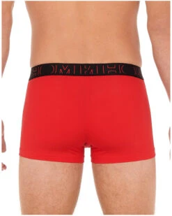 Lot De 2 Boxers En Coton HOM Boxerlines (Rouge Et Noir) 12 Lot De 2 Boxers En Coton HOM Boxerlines (Rouge Et Noir) -Sloggi Soldes Boutique lot de 2 boxers en coton hom boxerlines rouge et noir 5