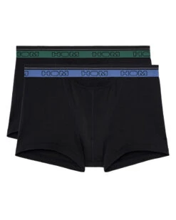 Lot De 2 Boxers En Coton HOM Tiago (Noir)