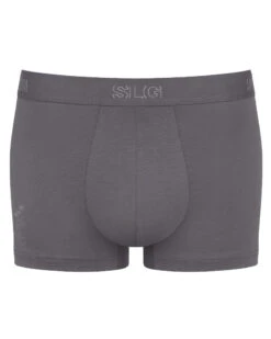 Lot De 2 Boxers En Coton Sloggi SLG Base (Bleu/Gris) -Sloggi Soldes Boutique lot de 2 boxers en coton sloggi slg base bleugris 2