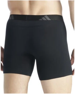 Lot De 2 Boxers Ergonomiques Adidas Active Flex Coton (Noir) -Sloggi Soldes Boutique lot de 2 boxers ergonomiques adidas active flex coton noir 3