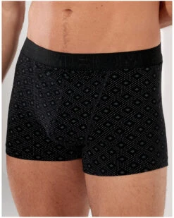 Lot De 2 Boxers HO1 Coton HOM Neels (Noir/Imprimé Noir) 11 Lot De 2 Boxers HO1 Coton HOM Neels (Noir/Imprimé Noir) -Sloggi Soldes Boutique lot de 2 boxers ho1 coton hom neels noirimprime noir 4