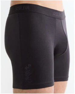 Lot De 2 Boxers Longs En Coton Sloggi SLG Base (Charcoal) -Sloggi Soldes Boutique lot de 2 boxers longs en coton sloggi slg base charcoal 2