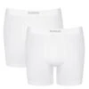 Lot De 2 Boxers Longs Sloggi For Men Ever Ease (Blanc)