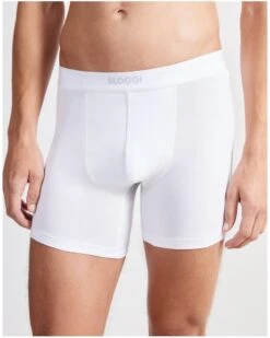 Lot De 2 Boxers Longs Sloggi For Men Ever Ease (Blanc) -Sloggi Soldes Boutique lot de 2 boxers longs sloggi for men ever ease blanc 3