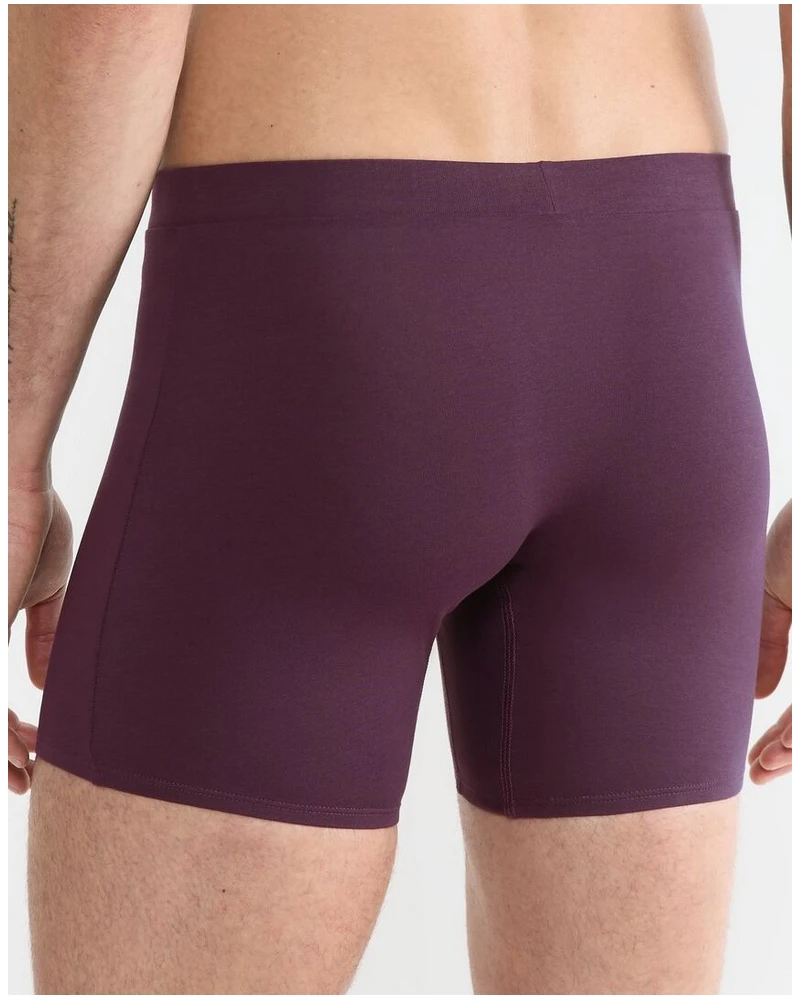 Lot De 2 Boxers Longs Sloggi For Men GO Natural (Multicolore) 3 Lot De 2 Boxers Longs Sloggi For Men GO Natural (Multicolore) – Image 3