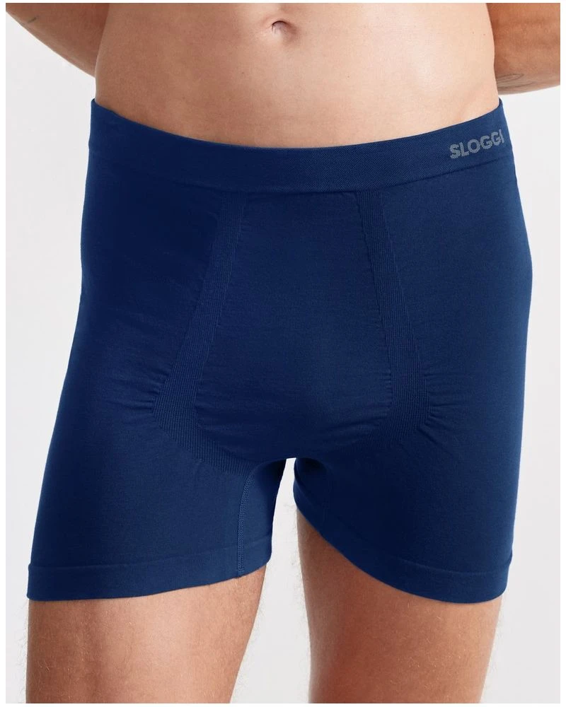 Lot De 2 Boxers Longs Sloggi For Men Go Smooth (Deep Water) 3 Lot De 2 Boxers Longs Sloggi For Men Go Smooth (Deep Water) – Image 3