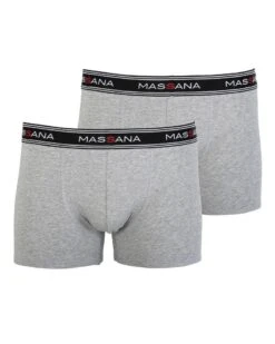Lot De 2 Boxers Massana (Gris Clair)