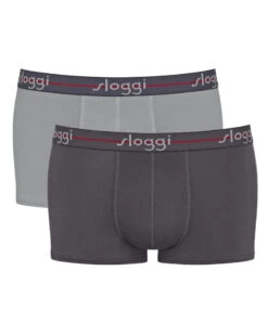 Lot De 2 Boxers Sloggi For Men Start (Black Comb)