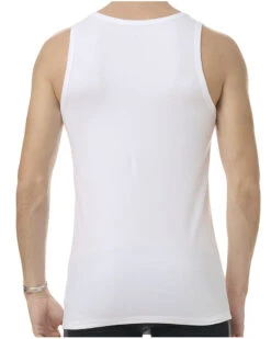 Lot De 2 Débardeurs Adidas Active Flex Coton (Blanc) -Sloggi Soldes Boutique lot de 2 debardeurs adidas active flex coton blanc 3