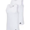 Lot De 2 Débardeurs Adidas Active Flex Coton Ergonomic (Blanc)