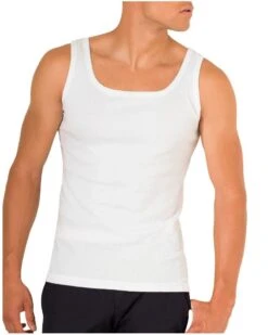 Lot De 2 Débardeurs Athena 100% Coton Bio (Blanc) -Sloggi Soldes Boutique lot de 2 debardeurs athena 100 coton bio blanc 2