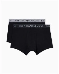 Lot De 2 Shortys Emporio Armani Endurance (Noir)