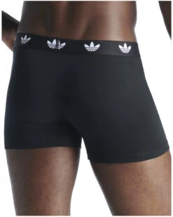 Lot De 3 Boxers Adidas Confort Flex Coton (Noir) -Sloggi Soldes Boutique lot de 3 boxers adidas confort flex coton noir 3