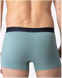 Lot De 3 Boxers En Coton Eminence Studio (Celadon/Gris Chiné/Rose) -Sloggi Soldes Boutique lot de 3 boxers en coton eminence studio celadongris chinerose 2