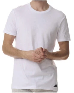 Lot De 3 T-shirts 100% Coton Adidas Active Core (Gris/Blanc/Noir) 9 Lot De 3 T-shirts 100% Coton Adidas Active Core (Gris/Blanc/Noir) -Sloggi Soldes Boutique lot de 3 t shirts 100 coton adidas active core grisblancnoir 3