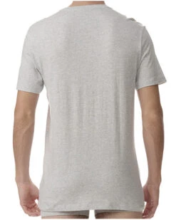 Lot De 3 T-shirts Col V 100% Coton Adidas Active Core (Gris/Blanc/Noir) -Sloggi Soldes Boutique lot de 3 t shirts col v 100 coton adidas active core grisblancnoir 2