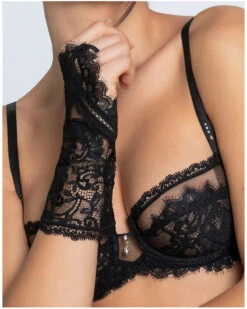 Mitaines Lise Charmel Désirs De Venise (Noir) -Sloggi Soldes Boutique mitaines lise charmel desirs de venise noir 3