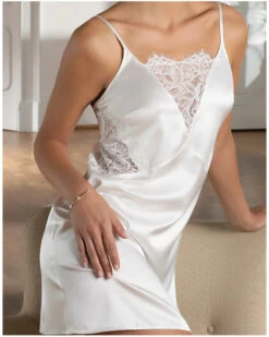 Nuisette Charme En Soie Lise Charmel Bellissime Amour (Ecru Nacre)