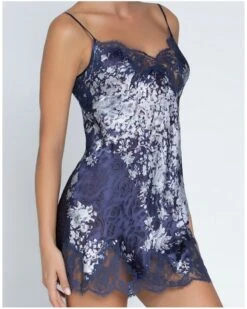 Nuisette Charme Lise Charmel Déesse En Glam (Marine Argent) -Sloggi Soldes Boutique nuisette charme lise charmel deesse en glam marine argent 3