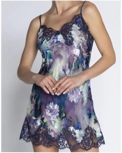 Nuisette Dévorée En Soie Lise Charmel Déesse Désirs (Mauve Désir) -Sloggi Soldes Boutique nuisette devoree en soie lise charmel deesse desirs mauve desir 4