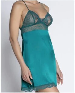 Nuisette En Soie Lise Charmel Sublime En Dentelle (Vert Princesse) 12 Nuisette En Soie Lise Charmel Sublime En Dentelle (Vert Princesse) -Sloggi Soldes Boutique nuisette en soie lise charmel sublime en dentelle vert princesse 4