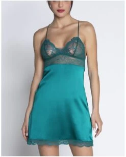 Nuisette En Soie Lise Charmel Sublime En Dentelle (Vert Princesse) 14 Nuisette En Soie Lise Charmel Sublime En Dentelle (Vert Princesse) -Sloggi Soldes Boutique nuisette en soie lise charmel sublime en dentelle vert princesse 6