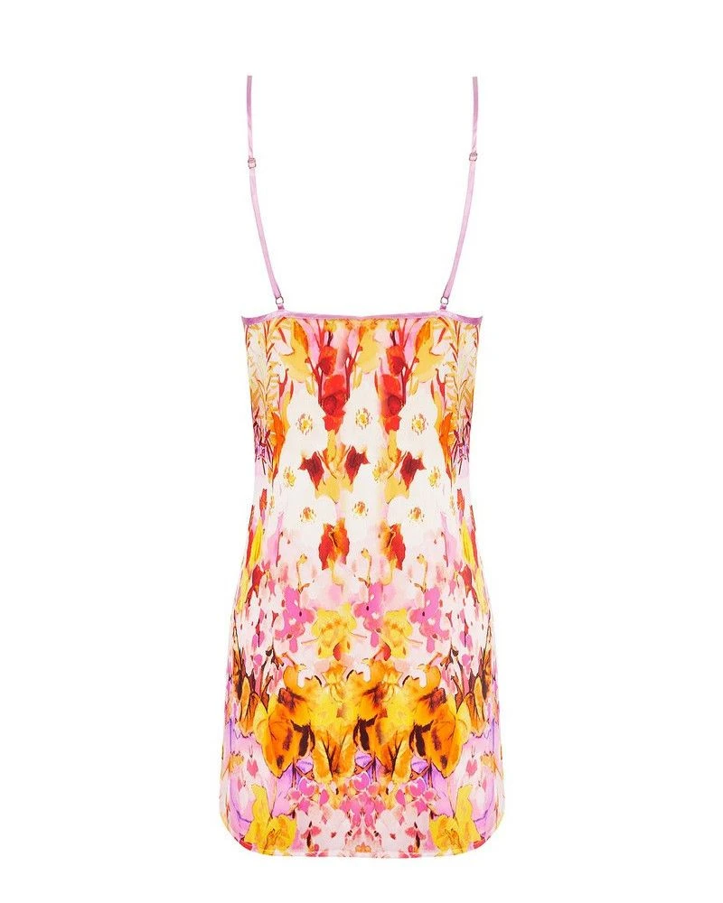 Nuisette Imprimée En Soie Lise Charmel Jardins De Lumière (Bouquet Lumière) 6 Nuisette Imprimée En Soie Lise Charmel Jardins De Lumière (Bouquet Lumière) – Image 6