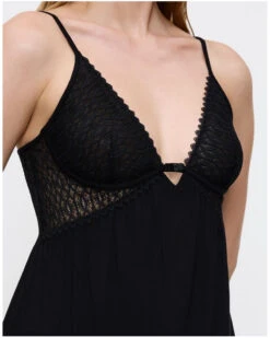 Nuisette Triumph Aura Spotlight Modal (Noir) -Sloggi Soldes Boutique nuisette triumph aura spotlight modal noir 3