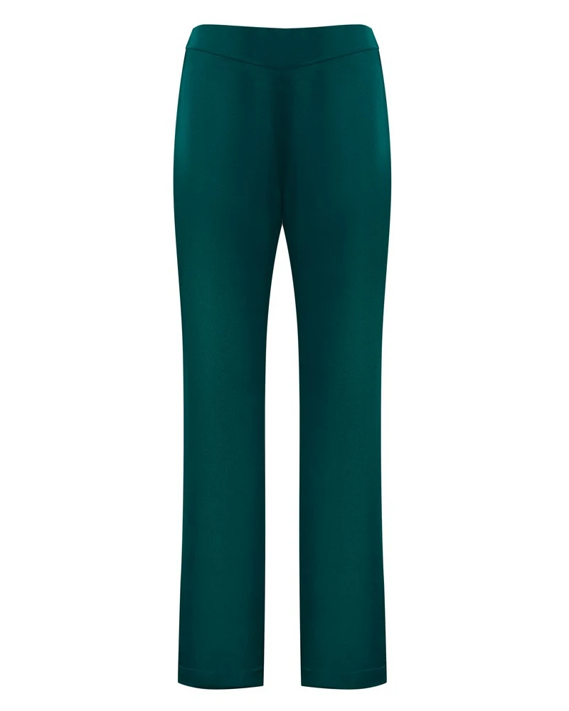 Simone Perele Pantalon 100% Soie Simone Pérèle Love Me (Emeraude) 2 Simone Perele Pantalon 100% Soie Simone Pérèle Love Me (Emeraude) – Image 2