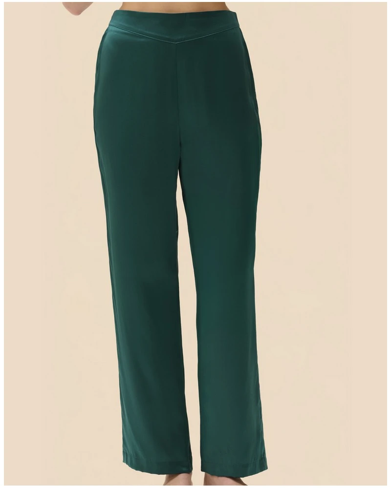 Simone Perele Pantalon 100% Soie Simone Pérèle Love Me (Emeraude) 1 Simone Perele Pantalon 100% Soie Simone Pérèle Love Me (Emeraude)