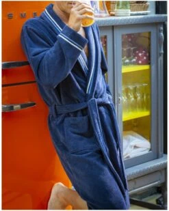 Peignoir éponge HOM Transat 100% Coton 8 Peignoir éponge HOM Transat 100% Coton -Sloggi Soldes Boutique peignoir eponge hom transat 100 coton 2