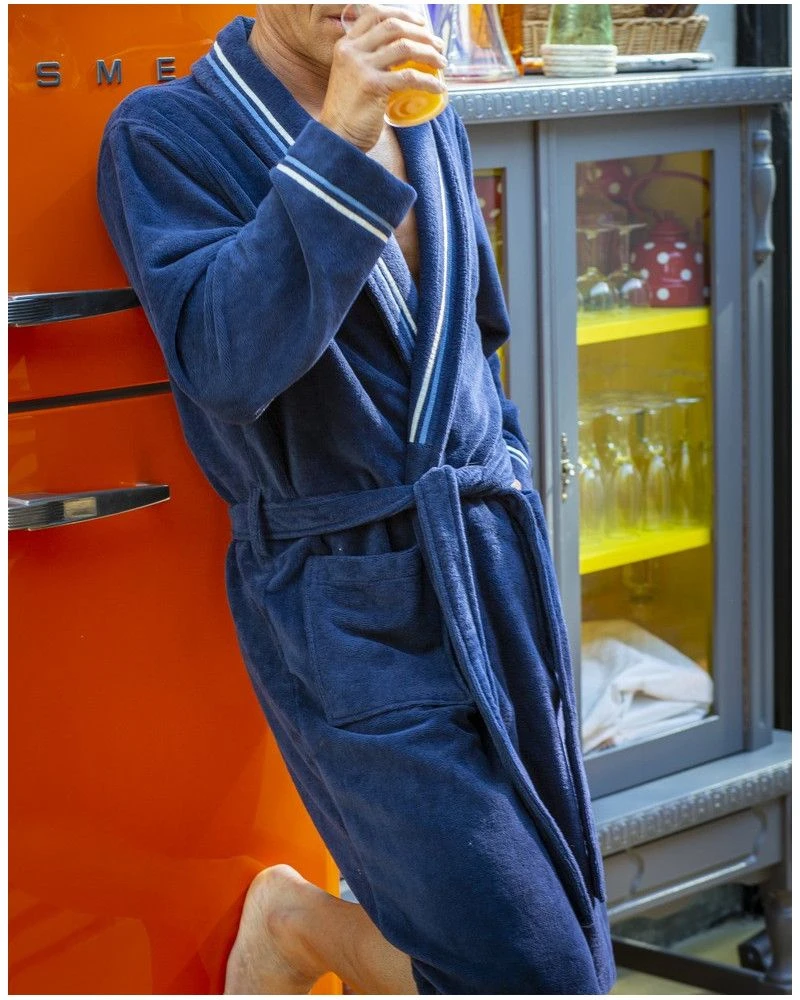 Peignoir éponge HOM Transat 100% Coton 3 Peignoir éponge HOM Transat 100% Coton – Image 3