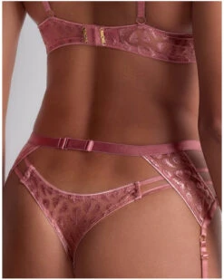 Porte Jarretelles Aubade Crazy In Love (Warm Pink) -Sloggi Soldes Boutique porte jarretelles aubade crazy in love warm pink 2