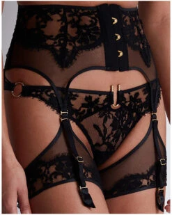 Porte Jarretelles Aubade Under Your Spell (Ultra Black)