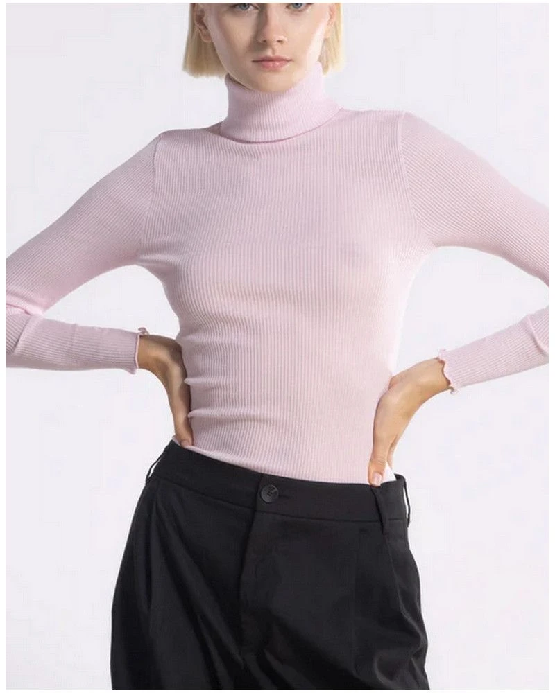 Pull Col Roulé Oscalito 3438 (Rosewood) 2 Pull Col Roulé Oscalito 3438 (Rosewood) – Image 2