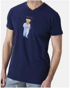 Pyjama Bermuda Jersey 100% Coton Arthur (Gris) -Sloggi Soldes Boutique pyjama bermuda jersey 100 coton arthur gris 4