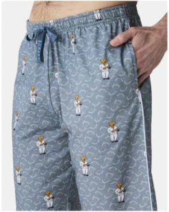 Pyjama Bermuda Jersey 100% Coton Arthur (Gris) -Sloggi Soldes Boutique pyjama bermuda jersey 100 coton arthur gris 5