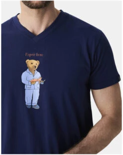 Pyjama Bermuda Jersey 100% Coton Arthur (Gris) -Sloggi Soldes Boutique pyjama bermuda jersey 100 coton arthur gris 6